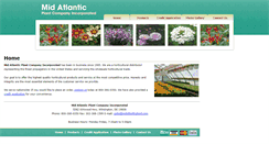 Desktop Screenshot of midatlanticplant.com
